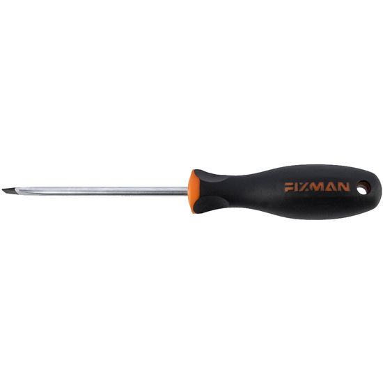 FIXMAN S/driver Slotted 5.5x1x100mm Crv With Ergonomic Handle